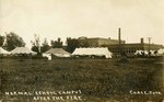 1914: Tents on the campus over the Summer by Chase Foto