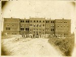 1907: Russ Hall Under Construction by Unknown