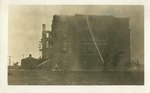 1914-06-29: Russ Hall after the fire by Unknown