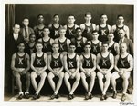 1935: Men's Track Team by Ferguson's Studio