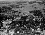 1959-11-07: Aerial view with barracks by Unknown