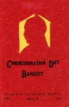 Commemoration Day Banquet, 1914
