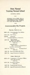 Commemoration Day Program, 1914