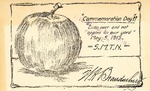 Commemoration Day Postcard, 1915 by State Manual Training Normal School
