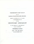 Commemoration Day Invitation, 1924