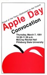 Apple Day Convocation, 1991 by Pittsburg State University