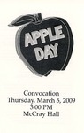 Apple Day Convocation, 2009