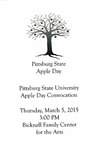 Apple Day, 2015 by Pittsburg State University
