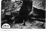 Postcard, Kelce's Cave in Havana, Kansas