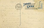 Postcard, 1931, Back by Gladys Carlson