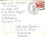 Letter from Hazel Angwin Chute to Mrs. Fred Angwin, December 9,1947 by Hazel Angwin Chute