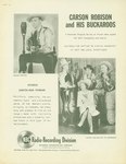 Carson Robison and His Buckaroos by NBC Radio-Record Division