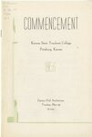 Kansas State Teachers College Commencement, May 1956 by Kansas State Teachers College