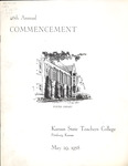 46th Kansas State Teachers College Annual Commencement, May 1958