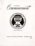 55th Kansas State Teachers College Annual Commencement, 1967