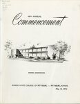 60th Kansas State Teachers College Annual Commencement, May 1972