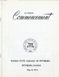 61st Kansas State College of Pittsburg Annual Commencement, May 1973