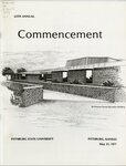 65th Kansas State College of Pittsburg Annual Commencement, May 1977