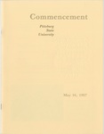 Pittsburg State University Annual Commencement, 1987