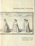 Pittsburg State University Annual Commencement, Dec 1997