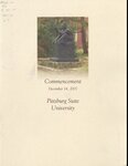 Pittsburg State University Annual Commencement, Dec 2001
