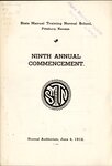State Manual Training Normal School Ninth Annual Commencement, June 1912