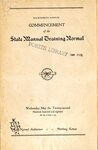 Annual Commencement of the State Manual Training Normal, May 1918
