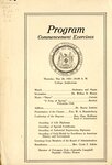Kansas State Teachers College Annual Commencement Program, May 1925