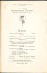 Kansas State Teachers College Annual Commencement Program, May 1928