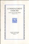 Kansas State Teachers College Annual Commencement Program, May 1937