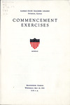 Kansas State Teachers College Annual Commencement Program, May 1943