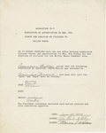 Certificate, 1974 January 25, Ann Arbor Housing Commission by Ann Arbor Housing Commission