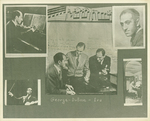 Collage of George and Ira Gershwin and DeBose Heyward by Unknown