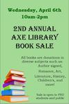 2016 the 2nd Annual Book Sale by Leonard H. Axe Library by Leonard H. Axe Library
