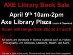 2015 the 1st Annual Book Sale by Leonard H. Axe Library by Leonard H. Axe Library