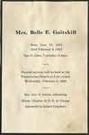 Gaitskill Family Collection, 1878-1930