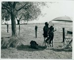 F10_E11_02 Gordon Parks works with a crew member of "The Learning Tree" while on location in Bourbon and Linn counties, Kansas by Unknown