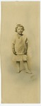 Photograph, unidentified girl, undated