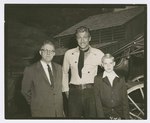 Floyd with Howard Keel and Leighton [no last name given] by Unknown