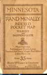 Rand McNally Indexed Pocket Map, Tourists' and Shippers' Guide of Minnesota by Rand McNally and Company