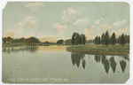 Scene on Playter's Lake, Pittsburg, Kansas by Souvenir Post Card Co.