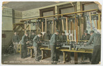 Wood Work Department, State Manual Training School, Pittsburg, Kansas - Front by Souvenir Postcard Co.