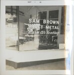 Sam Brown Sheet Metal Shop by Linda Wilson