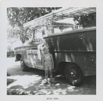 Linda (Brown) Wilson and Truck by Linda Wilson