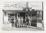 Four Men at Sam Brown Sheet Metal by Linda Wilson