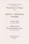 Concert Band, College Chorus, and the Parrott Foundation Choir