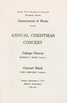 College Chorus and Concert Band