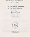 University Concert Band by Pittsburg State University
