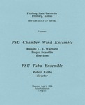 PSU Chamber Wind Ensemble and PSU Tuba Ensemble by Pittsburg State University