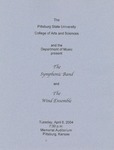 The Symphonic Band and The Wind Ensemble by Pittsburg State University